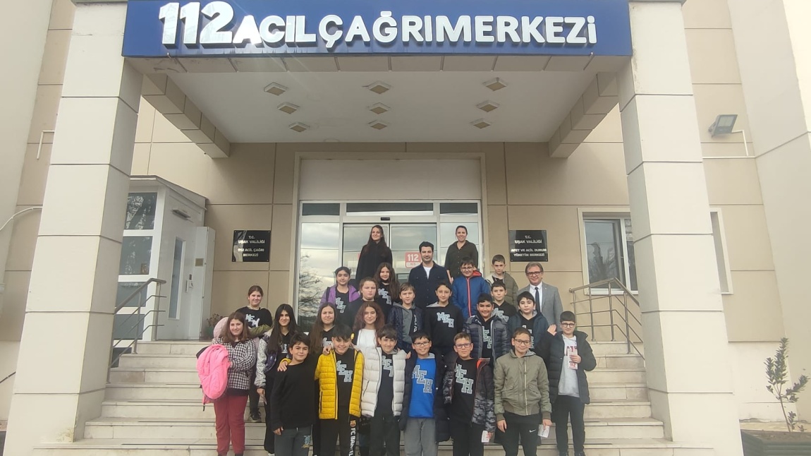 112 Acil Çağrı Merkezine Gezi Düzenlendi
